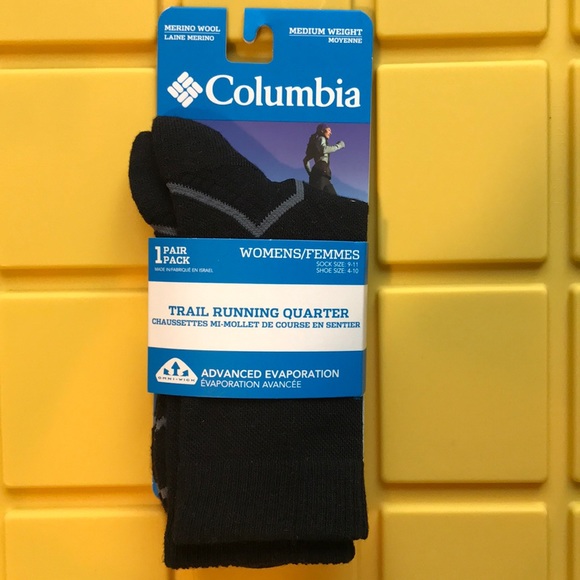 Columbia Accessories - Columbia Women's Trail Running Quarter Socks